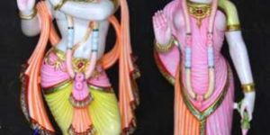Marble Radha Krishna Statues