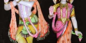 Marble Radha Krishna Statues