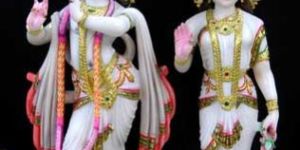 Marble Radha Krishna Statues