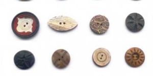 Designer Horn Buttons