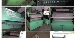 Gauze Bandage Rolling Cutting Machine