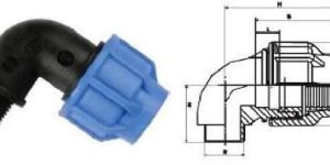 Compression Elbow with Male Threaded Offtake