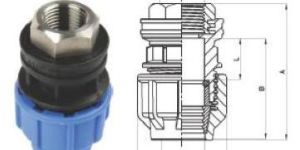 Female Threaded Adator with Metal Insert