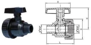 Male Ball Valve