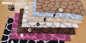 table tufted bath mats AO-BM-104