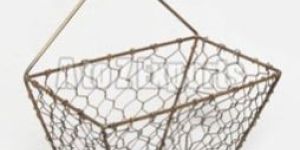 Wall Mounted Wire Basket