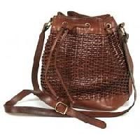 Woven Leather Handbags