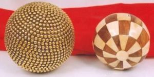 Brass & Wooden Balls