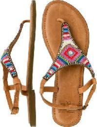 Beaded Ladies Sandals