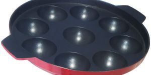 Non Stick Appam Patra without Handle 9 Kulis Thermal Base