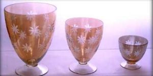 Glass Candle Holders