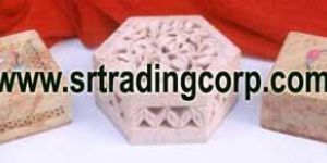 Carved Stone Boxes - 02