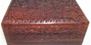 Carved Wooden Boxes - (02)