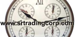 Iron Wall Clock - (02)