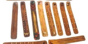 Wooden Incense Stick Holder 03
