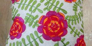 Cotton Patchwork Cushion Cover