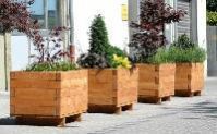 Wooden Flower Pots