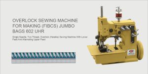 Overlock Sewing Machine for Making Jumbo Bags 602 Uhr