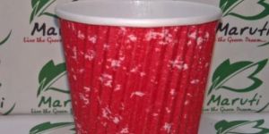 150ml Disposable Ripple Paper Cups