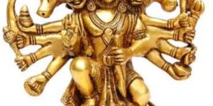 Brass Hanuman Statue