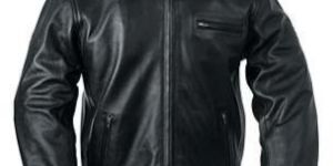 Mens Black Leather Jacket
