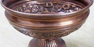 Antique Brass Bowl