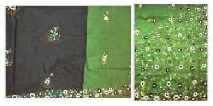 Hand Embroidered Silk Saree