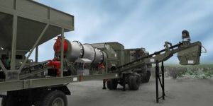 Mobile Asphalt Drum Mix Plant