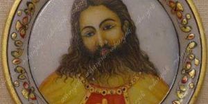 Marble Painted Plate