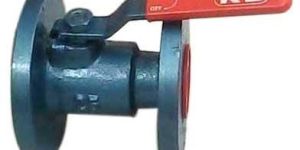 CI Single Piece Ball Valve Flange End