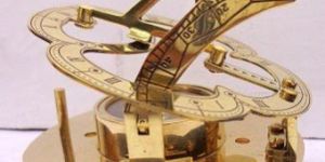 Antique Look Brass Sundial Compass