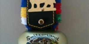 Swiss Cow Bell Keychain