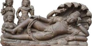 Sleeping Vishnu Sculpture