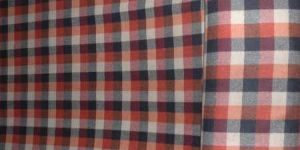 Check Woollen Fabric 02