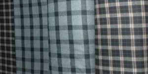 Check Woollen Fabric 03