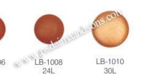 CALF LEATHER BUTTONS