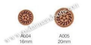 LEATHER BEADS / CHARMS WITH LASER ENGRAVING