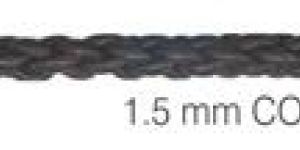 Round Leather Braided Cords