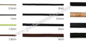 Round Leather Cords