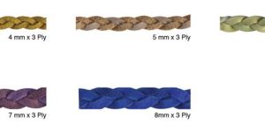 SPLIT SUEDE LEATHER CORD