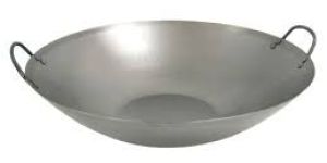 Chowmein Cum Pasta Aluminum Karahi