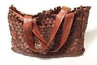 Woven Leather Handbags