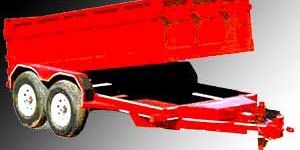 Tipping Tractor Trailer