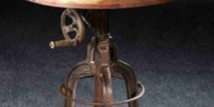 Iron Crank Table