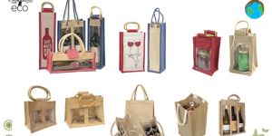Jute Bottle Bags