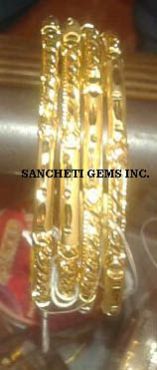 Imitation Gold Bangle