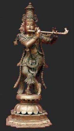 Bronze Krishna Statue