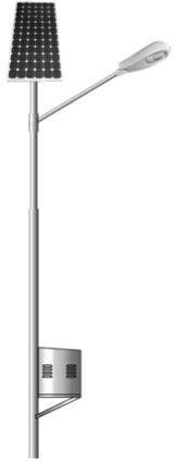 Solar CFL Street Light