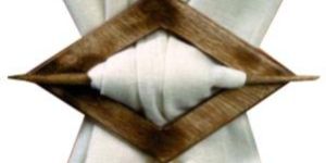 Mango Wood Napkin Holder