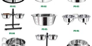 SS Dog Bowl & Birds cups